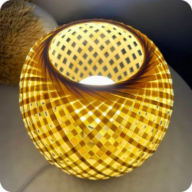 Lampe de chevet Bambou-Lampe Veilleuse